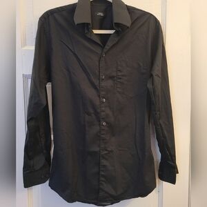 Alfani Men's Black Dress Shirt, Sz Small